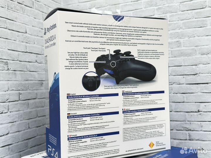 Геймпад DualShоck 4 V2 Sony PlayStation 4 Black