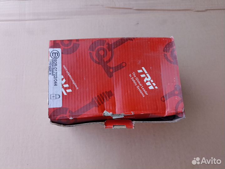 Колодки тормозные задние TRW Daewoo Matiz