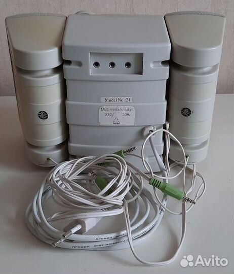 Колонки с сабвуфером