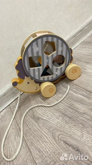 Деревянная каталка сортер