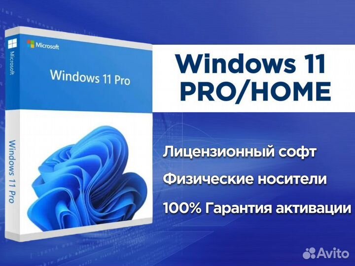 Windows 11 PRO BOX. Лицензия