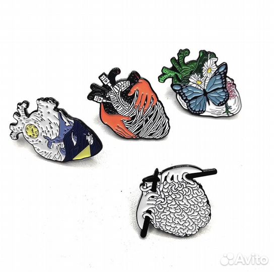 Пины, значки