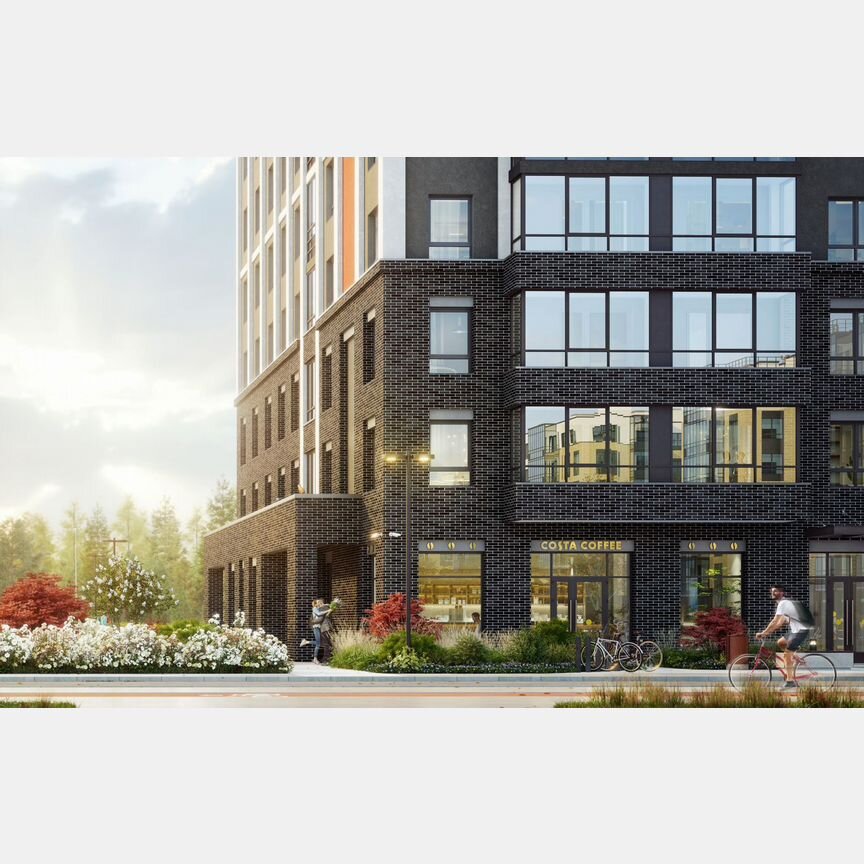 3-к. квартира, 64,6 м², 25/25 эт.