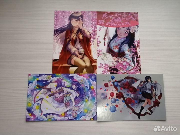 Открытки к манге