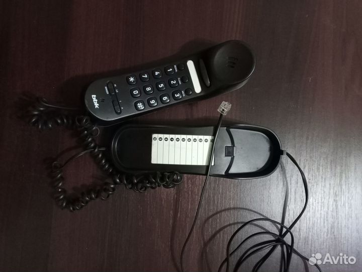 Телефон проводной BBK BKT-100 RU