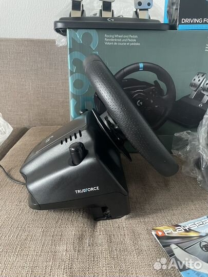 Игровой руль Logitech g923 + shifter