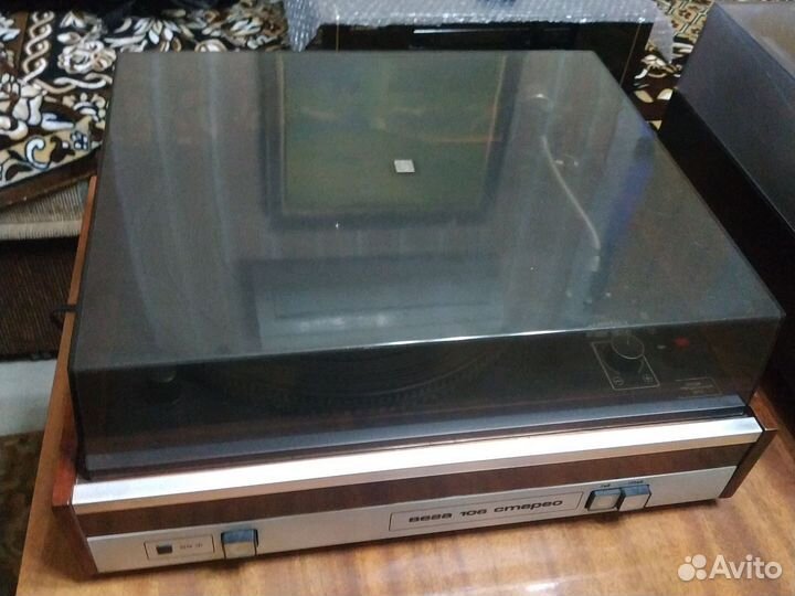 Проигрыватель винила Вега 106 стерео