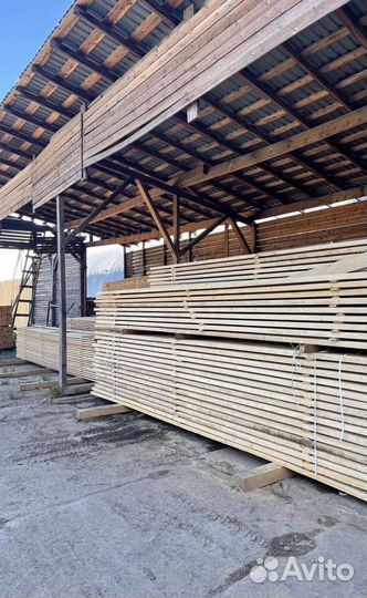 Доска обрезная сосна ель