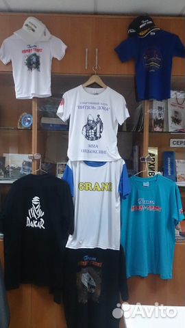 Нанесение на майки