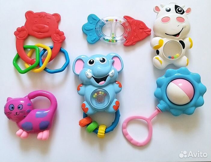 Прорезыватели и погремушки