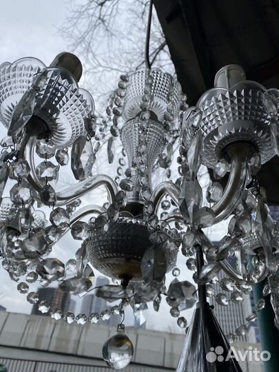 Люстра хрустальная чехия