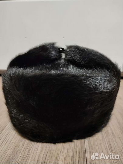 Норковая шапка мужская