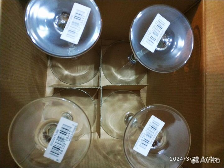 Фужеры коктельные