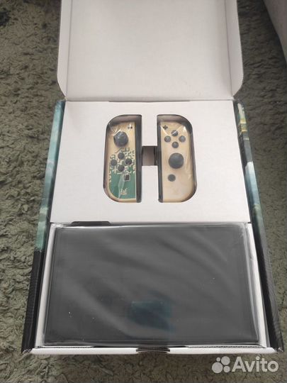 Nintendo switch oled limited edition (новая)