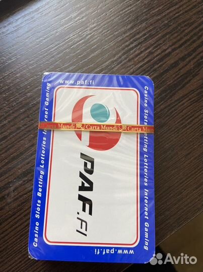 Игральные карты бельгия Паф фи (обмен-предлы)