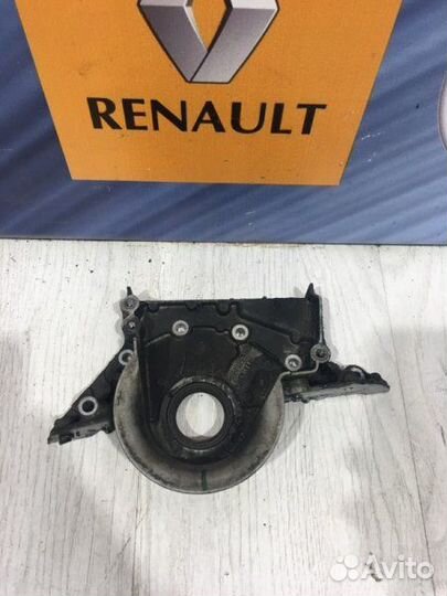 Крышка коленвала Renault sandero