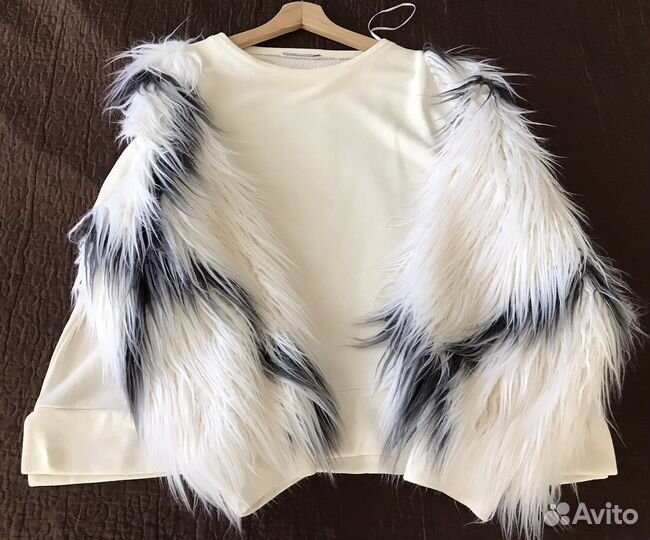 Кофта Zara оверсайз, свитшот оверсайз zara