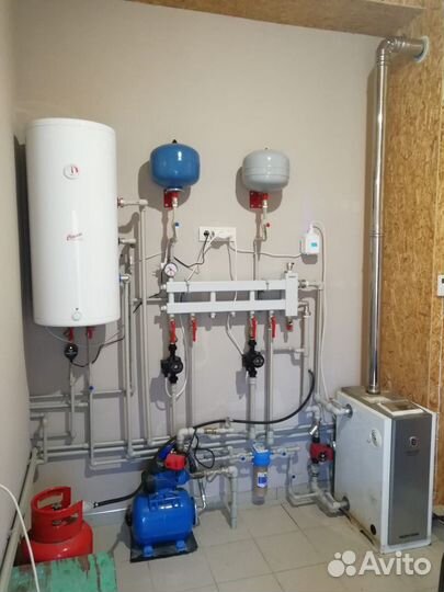 Монтаж отопления Монтаж водоснабжения