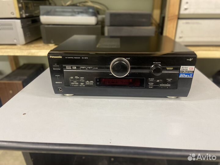Ресивер panasonic sa-he 70