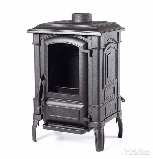 Чугунная печь камин