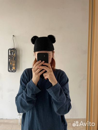 Шляпка женская фетр дизайнерская