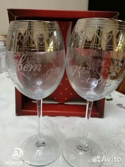 Свадебные фужеры