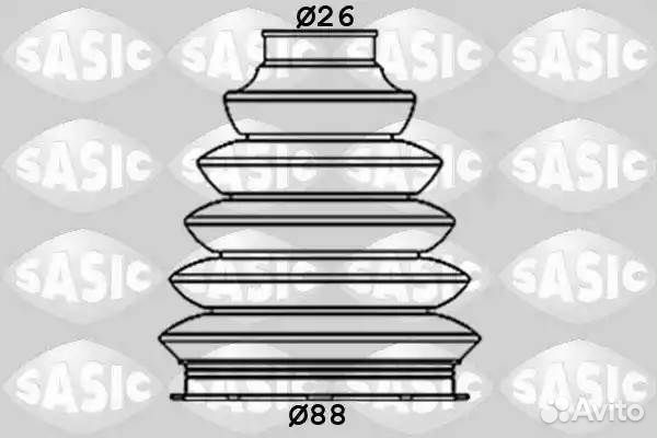 Пыльник шруса (к-т) VAG пер.подв