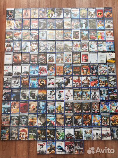 Огромная Коллекция Игр Для Sony PS2