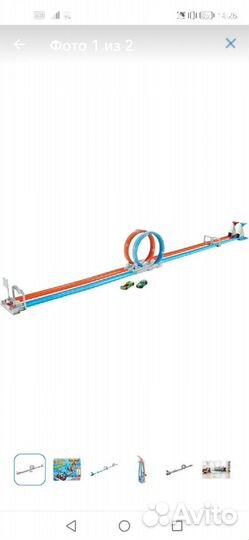 Автотрек hot wheels