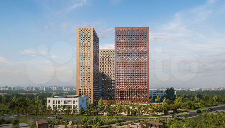 1-к. квартира, 34,4 м², 33/33 эт.