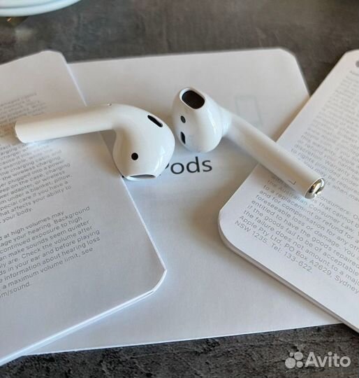 Беспроводные наушники apple airpods 2