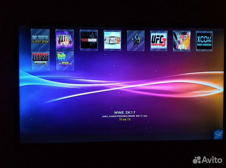 Sony PS3 super slim 500gb(72 игры + диска)