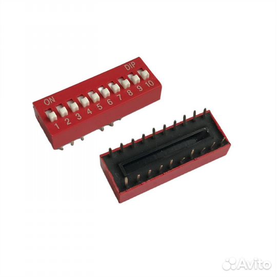 5 шт DIP переключатель коммутация SWD1-10 DS-10 Вд