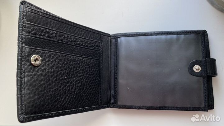 Кошелек мужской кожаный