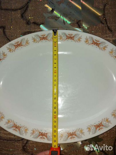 Овальное блюдо 36*25,5см