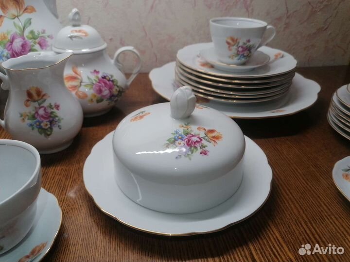 Сервиз чайно-кофейный гдр