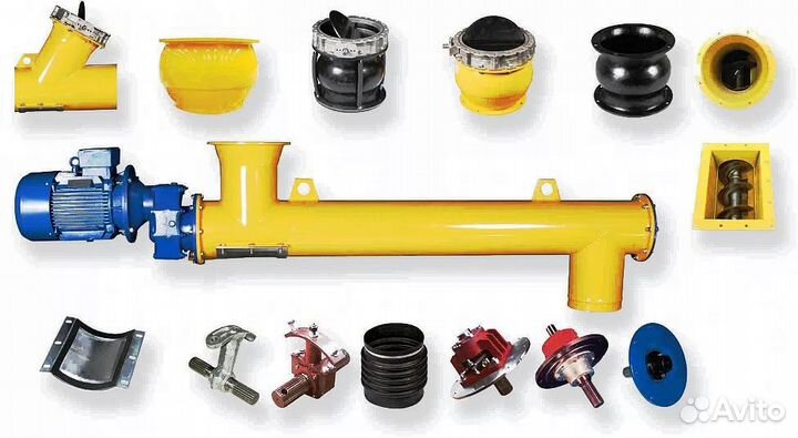 Шнек для бсу 2м