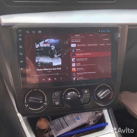 Магнитола BMW E81 E87 E82 E88 CarPlay Qled