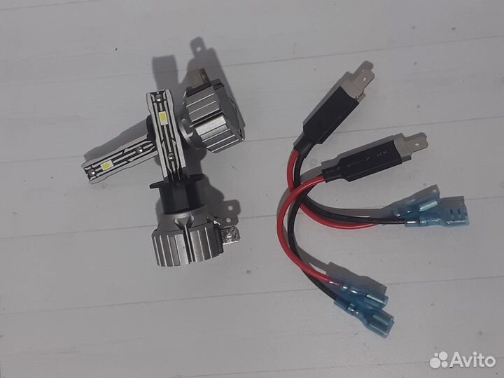 Светодиодные лампы Е2, h1, h7, h4