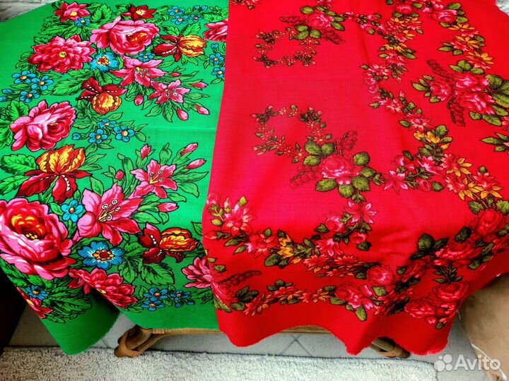 Платки шерсть СССР новые