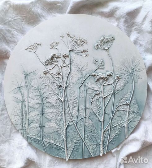 Ботанический барельеф