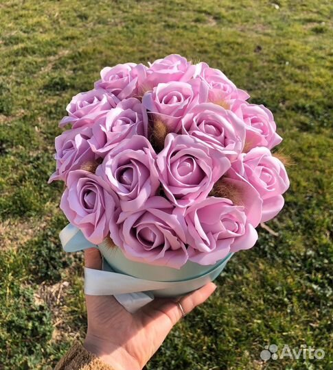 Мыльные букеты