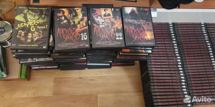 Коллекция ужасов dvd Диски 600 штук