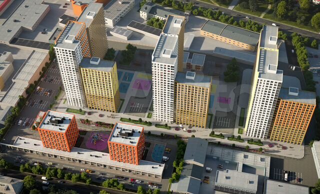 2-к. квартира, 56,8 м², 9/25 эт.