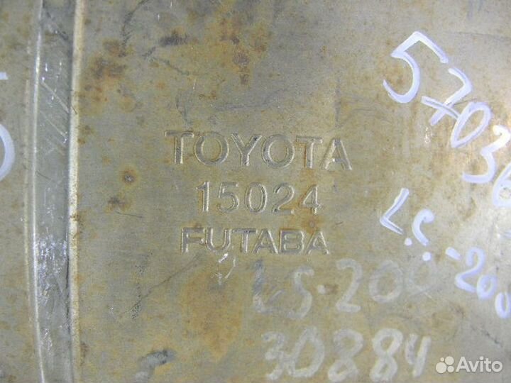 Средняя часть глушителя (резонатор)