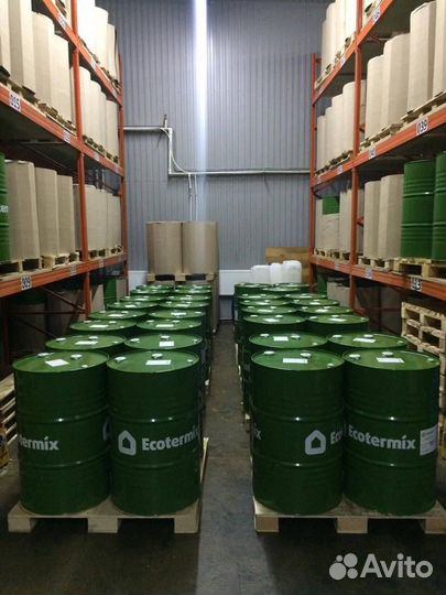 Напыление ппу утепление ангаров \ ecotermix