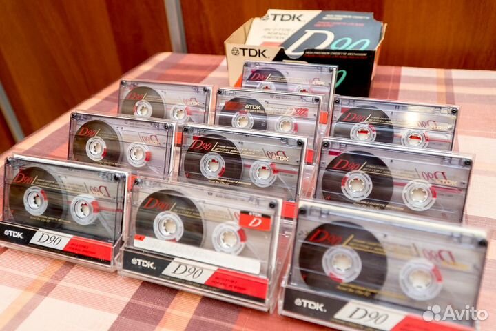 Блок TDK D90 состояние новых 10 шт Japan