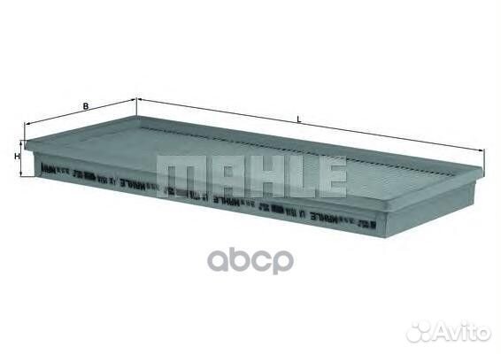 Фильтр воздушный lx1518 Mahle/Knecht