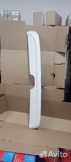 Спойлер ваз 2114 в цвет Белый (белое облако 240)