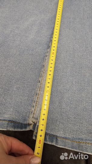 Джинсовая юбка стрейч